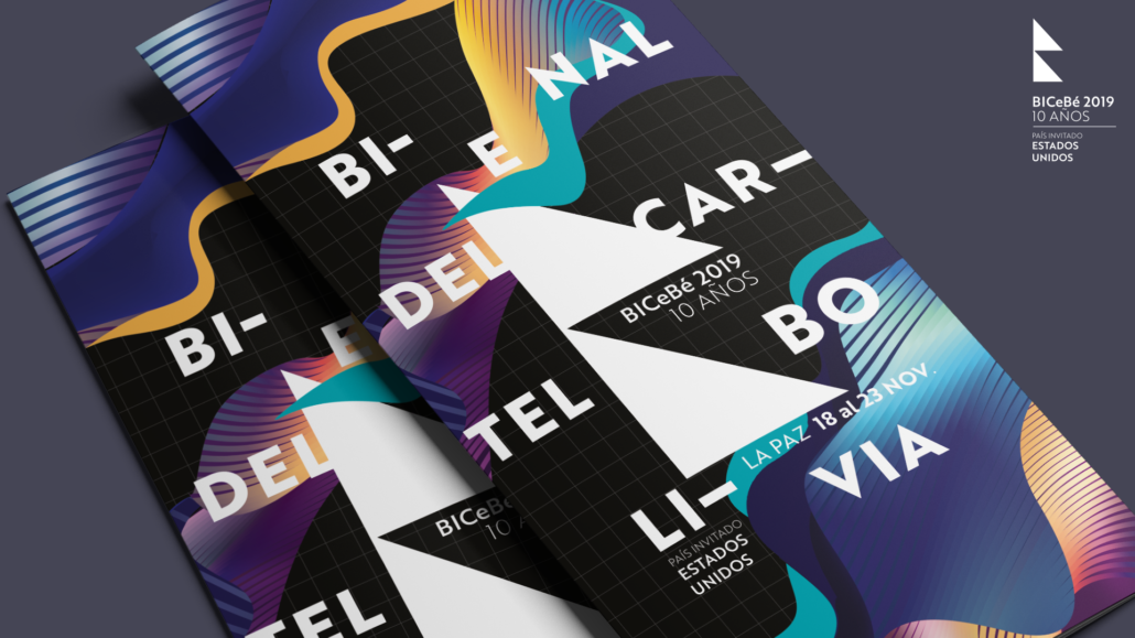 Siete carteles cubanos seleccionados en la Bienal del Cartel de Bolivia BiCeBé