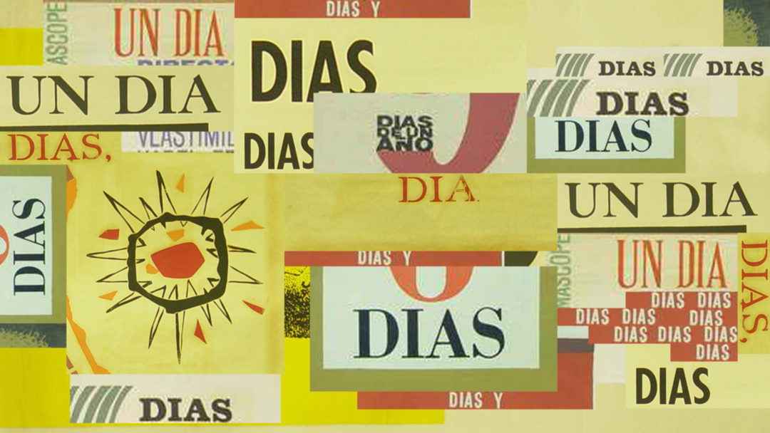 «Los días», selección de carteles cubanos, cortesía de Pepe Menéndez