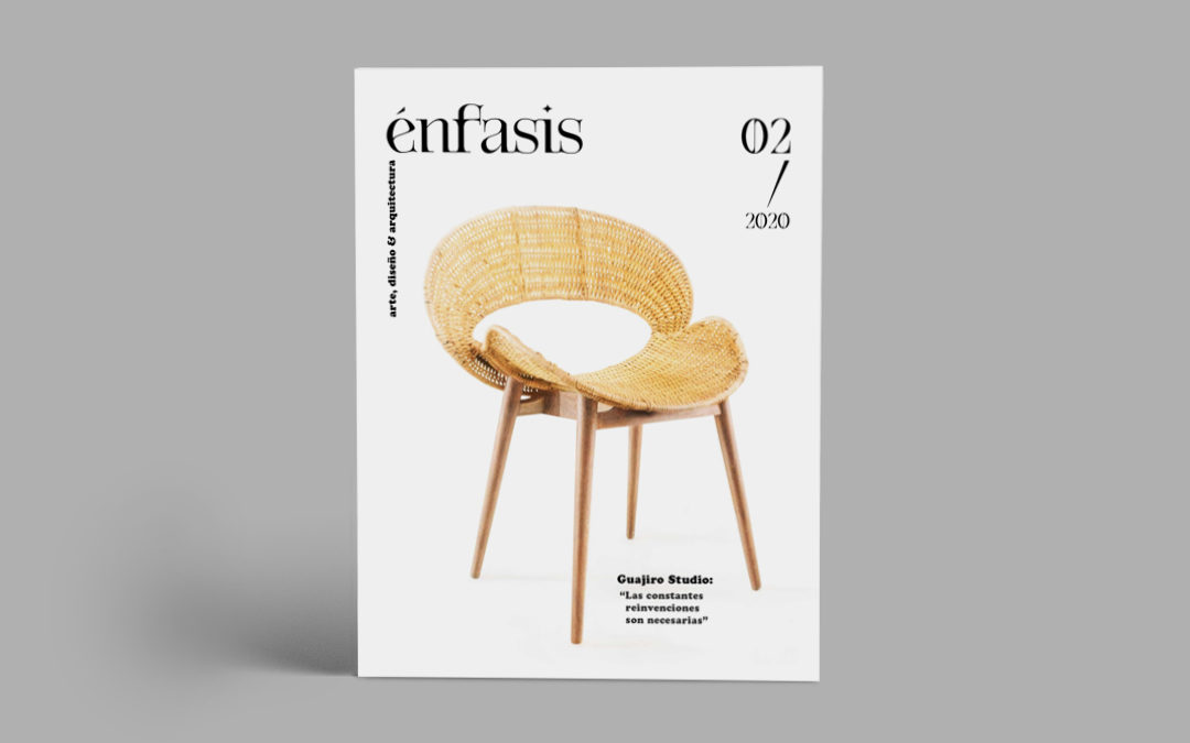 Nuevo número de la revista Énfasis, dedicado al diseño industrial