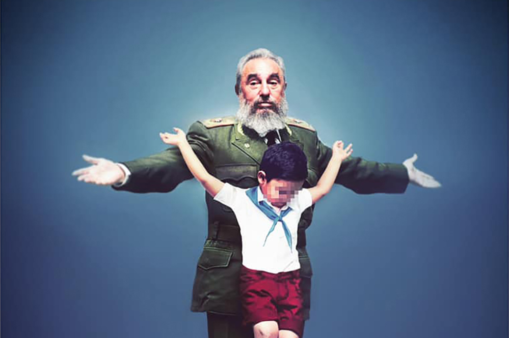 «Doctrina», la obra de Erik Ravelo que rechaza la presencia de niños en actos de repudio