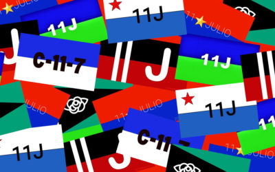 Las banderas del 11 de Julio