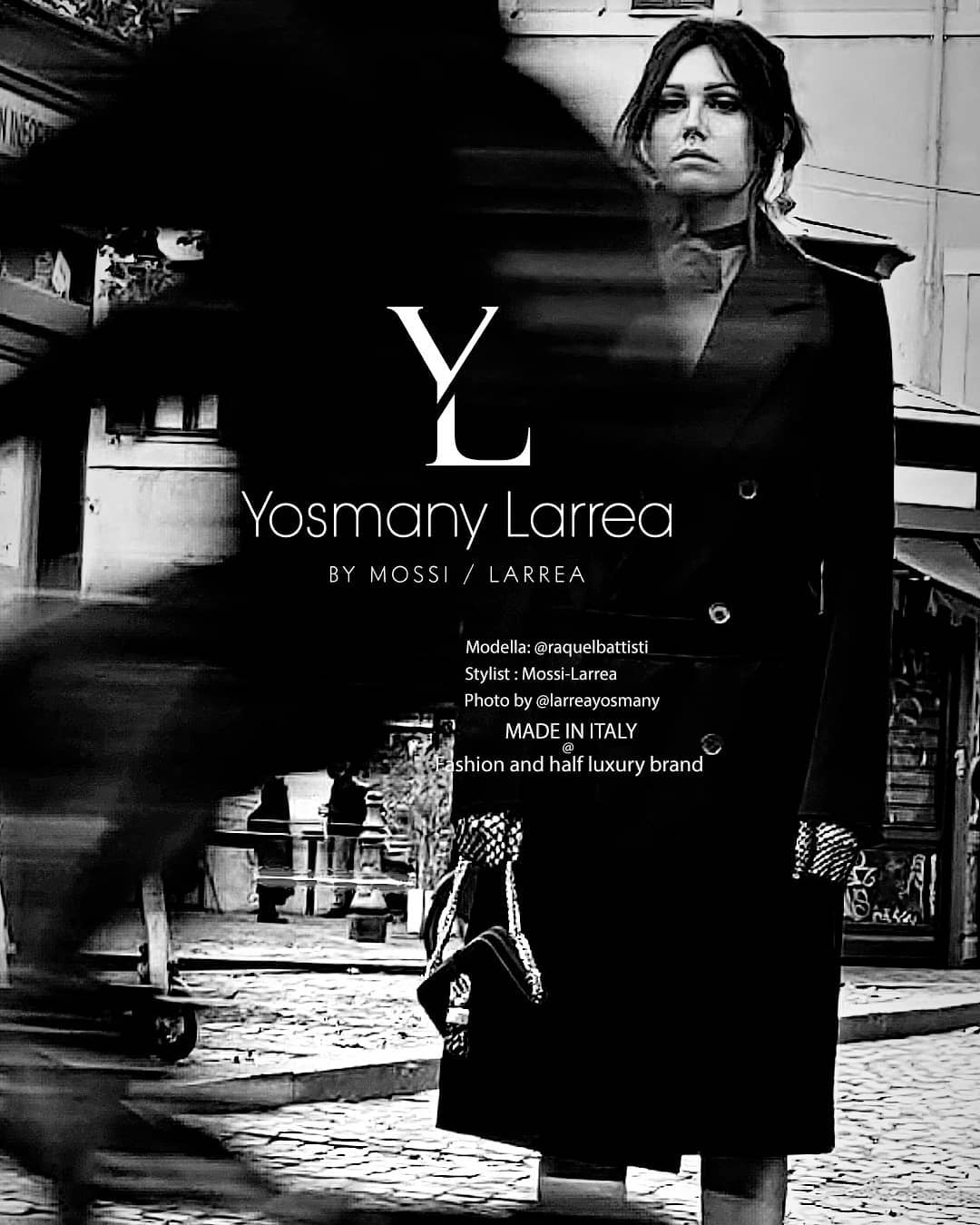 Yosmany Larrea. Diseñador cubano radicado en Italia. Mossi Larrea.